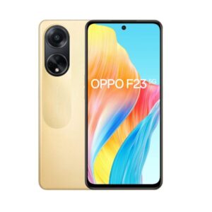 Oppo F23 5G (Bold Gold, 8GB RAM, 256GB Storage) | 5000 mAh Battery with 67W SUPERVOOC Charger | 64MP Rear Triple AI Camera with Microlens | 6.72″ FHD+ 120Hz Display | with Offers